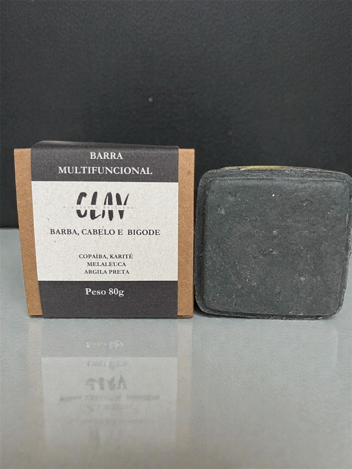 Barra multifuncional barba cabelo e bigode